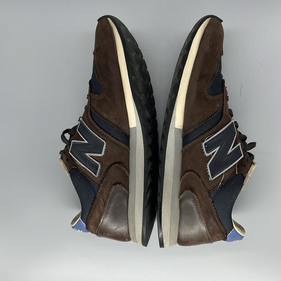 New Balance x Norse Projects “Lucem Hafnia” 770 Sneakers US 11.5M Brown/Navy - Picture 6 of 13